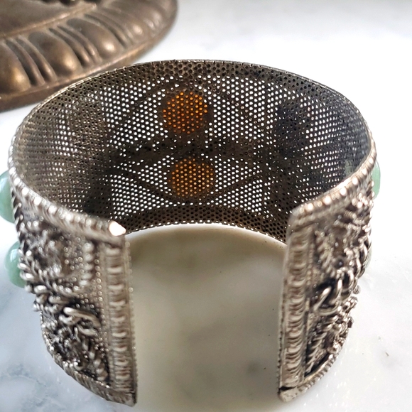 Vintage 1980s-1990s Boho metal bracelet - Picture 9 of 12